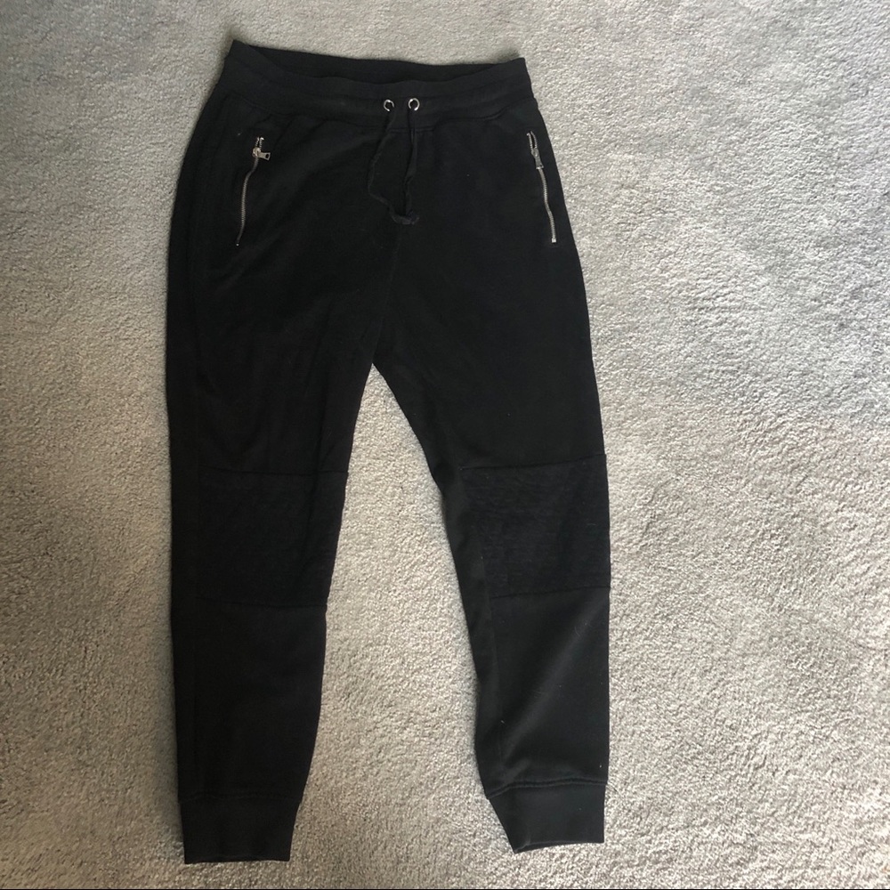 Gap quilted Moto style sweatpants